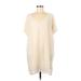 H&M Casual Dress: Ivory Dresses - Women's Size 8