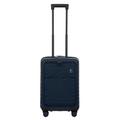 Brics by Ulisse 4-Wheel Cabin Trolley with Front Pocket 55 cm USB, Oceano, One Size