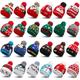 Chuarry 24 Pcs Unisex Christmas Beanie Bulk Winter Warm Knitted Santa Hat Xmas Acrylic Knit Beanies Caps for Kids Women Men New Year Party Gifts, 24, As the Picture Shows, One Size