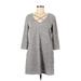 Nine Britton Casual Dress: Gray Dresses - Women's Size Medium