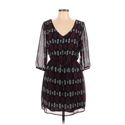 Body Central Casual Dress: Burgundy Dresses - Women's Size Large