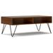 Simpli Home Hunter Coffee Table Metal | 18 H x 24 W x 48 D in | Wayfair AXCHUN-01-WAL