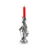 Vagabond House 8" Pewter Tabletop Candlestick in Gray | 8 H x 4 W x 3 D in | Wayfair G101GHS