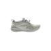 Nike Sneakers: Gray Print Shoes - Women's Size 8 - Round Toe