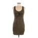 Flying Tomato Casual Dress: Brown Dresses - Women's Size Medium