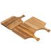 Millwood Pines 3-pack Acacia Wood Food Preparation Serving Boards Wood in Brown | 0.6 H x 7.1 W x 12 D in | Wayfair