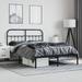 August Grove® Briandra Metal Slat Bed in Black | 39.4 H x 61.4 W x 81.5 D in | Wayfair 3116648497094E4A9DB8E97255DB305C