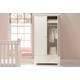 Montreal White Nursery Wardrobe Unit | Wowcher