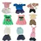 30cm/45cm/60cm vestiti per bambole per Le Sucre coniglio/gatto/orso giocattoli di peluche vestito