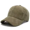 Stilvolle Armee Grün Gelb Winter Warme Cord Baseball Kappe Für Männer Frauen Einfarbig Hysterese Hip Hop Caps Knochen Trucker hut