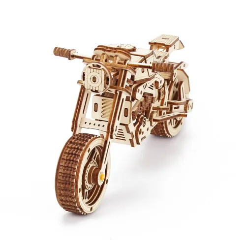 3D Holz Motorrad Puzzles Spielzeug Kinder Montage blöcke DIY mechanische Motorrad Auto Modelle um