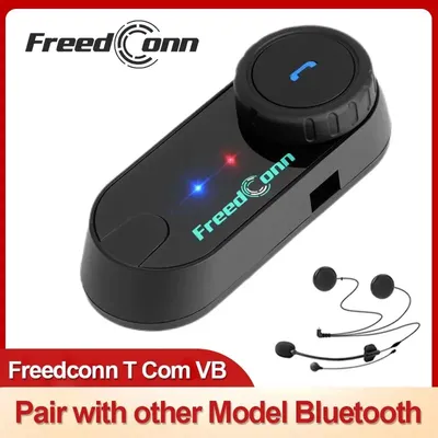 Freed conn motorrad helm headset stereo bluetooth freihändig anruf drahtlose kommunikation Image