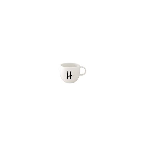 like. by Villeroy & Boch LETTERS Kaffeebecher ‚H‘ 330 ml