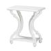 Cianna Classic And Traditional End Table by Baxton Studio in White