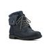 Women's Duena Bootie by Cliffs in Navy Fabric Fleece (Size 6 M)