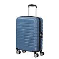 American Tourister Flashline Spinner S, Hand Luggage, 55 cm, 34 L, Coronet Blue, Blue, Spinner S (55 cm - 34 L), Carry-on Luggage