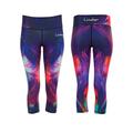 Winshape Hape Winston Functional Ladies Colour Explosion Power Shape 3/4 Leggings, Womens, Functional Colour Explosion Power Shape, multicoloured