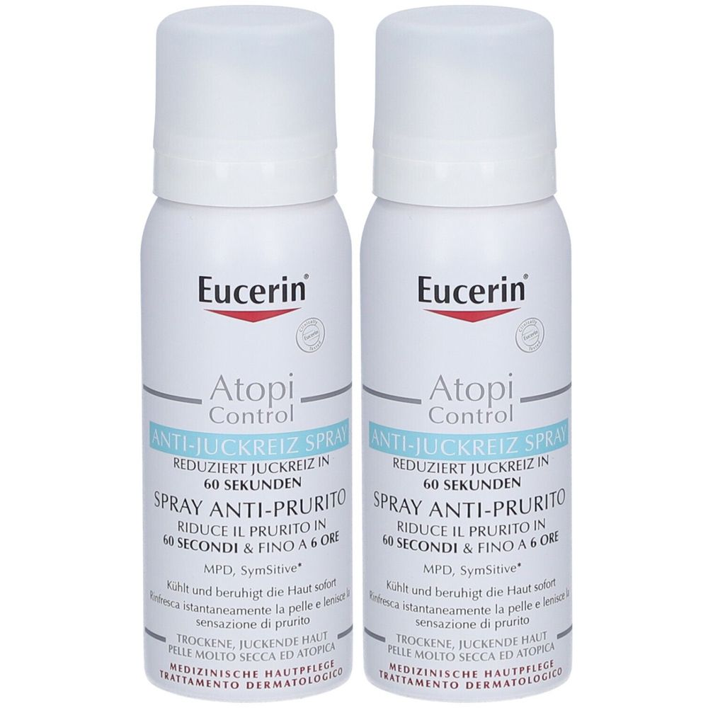 Eucerin® AtopiControl Spray Anti-Prurito 2x50 ml