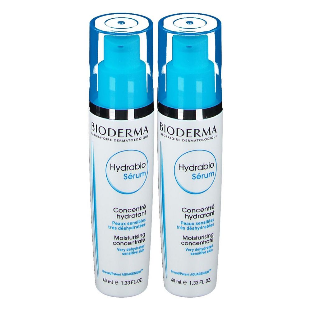 BIODERMA Hydrabio Serum 2x40 ml Concentrato