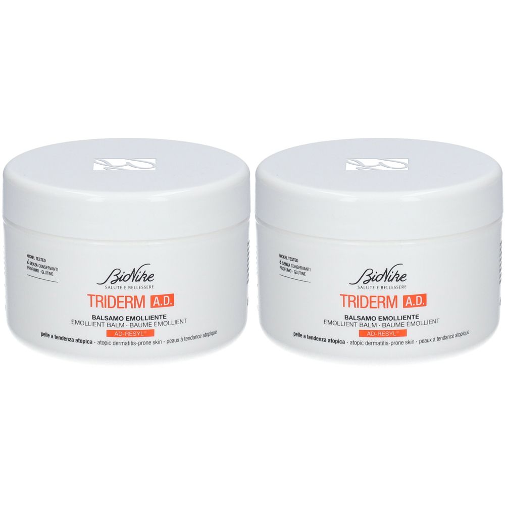BioNike Triderm AD Balsamo Emolliente Set da 2 2x450 ml