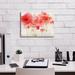 Red Barrel Studio® 'Red Poppies' By Sheila Golden Canvas Wall Art Canvas | 12 H x 16 W x 0.75 D in | Wayfair C14EF61F145340A1AF306E7FB7F1F278