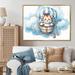 Indigo Safari Nursery Adorable Tiger I - Print Canvas, Cotton | 12 H x 20 W x 1 D in | Wayfair 6F52D7A059CD4C809049824AC8D860BA