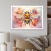 Rosalind Wheeler Floral Bee I On Canvas Print Metal | 16 H x 32 W x 1 D in | Wayfair EBA5C0ECBB274CACA2529950719CAC7E