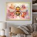 Rosalind Wheeler Floral Bee I On Canvas Print Metal | 24 H x 32 W x 1 D in | Wayfair 9B803F9074A443A0B7A7B8F9E3887476