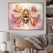 Rosalind Wheeler Floral Bee I On Canvas Print Metal | 16 H x 32 W x 1 D in | Wayfair 2FB9C1CD11EB4E5993DEFD7BB608AEBB