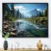 Wade Logan® USA Yosemite National Park Landscape III Framed On Canvas Print Metal | 16 H x 32 W x 1 D in | Wayfair 69C8C63540F3431B83FE673B5BBDAB8B