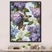 Rosalind Wheeler Purple Lilac Fragrant Flowers V Framed On Canvas Print Metal in Pink | 32 H x 16 W x 1 D in | Wayfair