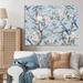 Red Barrel Studio® Chinoiserie w/ Birds & Peonies XI Framed On Canvas Print Canvas, Cotton | 30 H x 30 W x 1 D in | Wayfair