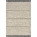 Brown/White 120 x 96 x 0.25 in Area Rug - Gracie Oaks Amina Casual Jute Blend Fringe Area Rug Cotton/Jute & Sisal | 120 H x 96 W x 0.25 D in | Wayfair