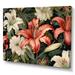 Bay Isle Home™ Coral Green Lily Impressions On Canvas Print Canvas, Cotton | 12 H x 20 W x 1 D in | Wayfair 38F6438F83314191BEB2770A82297A9D