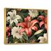 Bay Isle Home™ Coral Green Lily Impressions On Canvas Print Metal | 30 H x 40 W x 1.5 D in | Wayfair 9CB04A50518E4E1891F8F2B375AE6A80