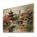 Loon Peak® China Art Pagoda Serenity On Wood Print Metal in Brown | 24 H x 32 W x 0.78 D in | Wayfair 84F2F61B635E4E4EBAF6F78F46969DD3