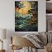 Red Barrel Studio® Earth Blue Planet Beauty - Earth Print on Natural Pine Wood Metal in Brown | 32 H x 24 W x 0.78 D in | Wayfair