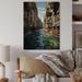 Millwood Pines River in USA Acadia National Park - Landscapes Print on Natural Pine Wood Metal in Brown | 40 H x 30 W x 0.78 D in | Wayfair