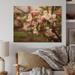 Red Barrel Studio® Apple Blossom Petals At The Farm I On Wood Print Wood in Brown | 10 H x 20 W x 0.78 D in | Wayfair