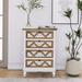 Ophelia & Co. Milsom 4 - Drawer Square Accent Chest, Wood in White | Wayfair 638A705DBCB642D8B135B0220EF38C73