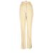 Dolce & Gabbana Casual Pants - High Rise Straight Leg Boyfriend: Gold Bottoms - Women's Size 42