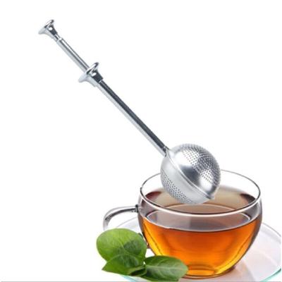 Stainless Steel Long-Handle Tea Ball Infusers Reusable Tea Diffusers