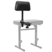 Liquid Stands Adjustable Backrest for Keyboard Bench - Compatible with MS1083 and MS1086 - Music Keyboard Bench Seat Accessory - Backrest Only