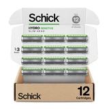 Schick Hydro Slim Head Sensitive Refills â€” Schick Razor Refills For Men Menâ€™S Razor Refills 12 Count