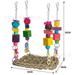 Bird Swing Toy Bird Cage Hanging Parrot Swing Hammock Parrot Swing Toy Bird Cage Supply