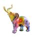 Elephant Decor Creativity Graffiti Elephant Figurines Home Decor Art Elephant Statue