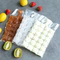 Skpblutn Kitchen Product Bags Cream Bag Ice Clear Ice Plastic One-Time Bags Storage Popsicle ï¼ŒDining Bar Kitchen Tools Supplies Clear