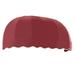 Awntech 5.375 ft Chicago Fixed Awning Acrylic Fabric Burgundy