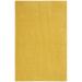 HomeRoots 2 x 4 ft. Yellow Non Skid Indoor & Outdoor Runner Area Rug - Yellow - 2 x 4 ft.