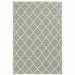 HomeRoots 5 x 8 ft. Gray Geometric Stain Resistant Indoor & Outdoor Rectangle Area Rug - Gray - 5 x 8 ft.